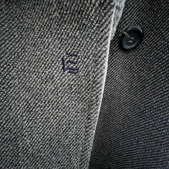 Vintage Escada brown Double-Breasted Pea Coat - Picture 15 of 15